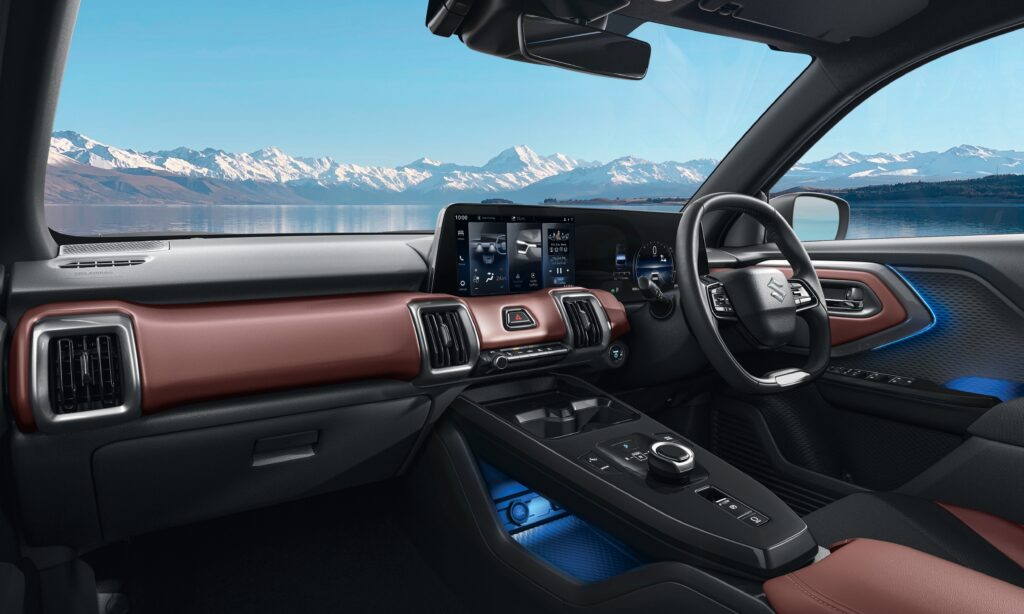 Maruti e Vitara interior