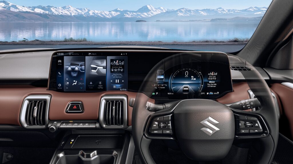 Maruti e Vitara dashborad